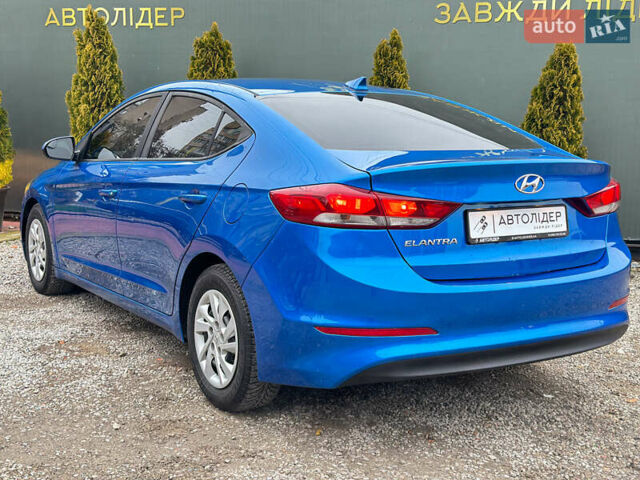 Синій Хендай Елантра, об'ємом двигуна 2 л та пробігом 129 тис. км за 10500 $, фото 11 на Automoto.ua