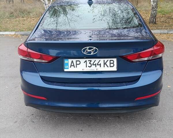 Синий Хендай Элантра, объемом двигателя 2 л и пробегом 163 тыс. км за 9999 $, фото 1 на Automoto.ua