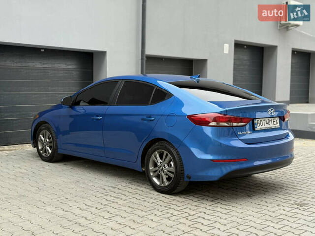 Синий Хендай Элантра, объемом двигателя 2 л и пробегом 209 тыс. км за 9300 $, фото 14 на Automoto.ua