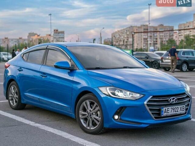 Синий Хендай Элантра, объемом двигателя 2 л и пробегом 117 тыс. км за 12500 $, фото 19 на Automoto.ua