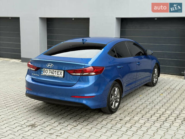 Синий Хендай Элантра, объемом двигателя 2 л и пробегом 209 тыс. км за 9300 $, фото 10 на Automoto.ua