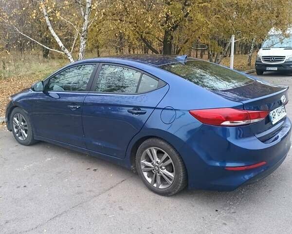 Синий Хендай Элантра, объемом двигателя 2 л и пробегом 163 тыс. км за 9999 $, фото 2 на Automoto.ua