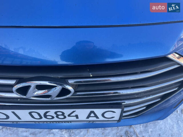 Синий Хендай Элантра, объемом двигателя 2 л и пробегом 179 тыс. км за 9300 $, фото 20 на Automoto.ua