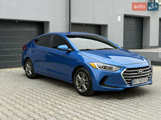 Синий Хендай Элантра, объемом двигателя 2 л и пробегом 209 тыс. км за 9300 $, фото 6 на Automoto.ua