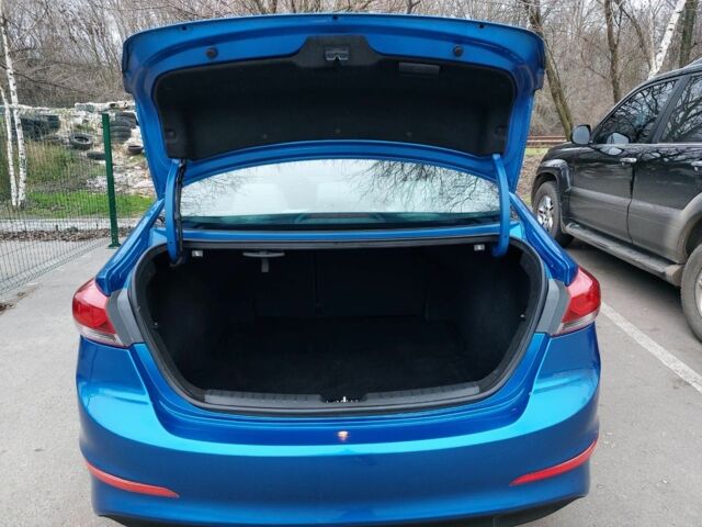 Синий Хендай Элантра, объемом двигателя 2 л и пробегом 80 тыс. км за 10500 $, фото 20 на Automoto.ua