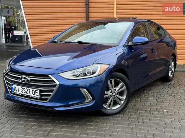 Синій Хендай Елантра, об'ємом двигуна 2 л та пробігом 56 тис. км за 11500 $, фото 2 на Automoto.ua