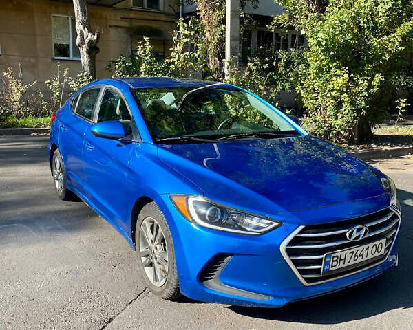 Синій Хендай Елантра, об'ємом двигуна 2 л та пробігом 94 тис. км за 12800 $, фото 1 на Automoto.ua