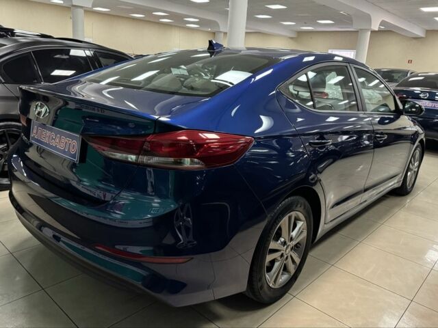 Синий Хендай Элантра, объемом двигателя 2 л и пробегом 33 тыс. км за 12500 $, фото 4 на Automoto.ua