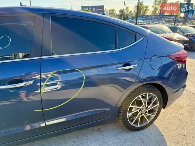 Синій Хендай Елантра, об'ємом двигуна 2 л та пробігом 160 тис. км за 8500 $, фото 6 на Automoto.ua