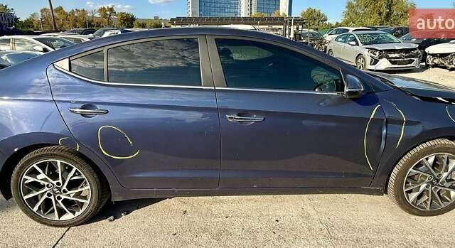Синий Хендай Элантра, объемом двигателя 2 л и пробегом 162 тыс. км за 9200 $, фото 12 на Automoto.ua