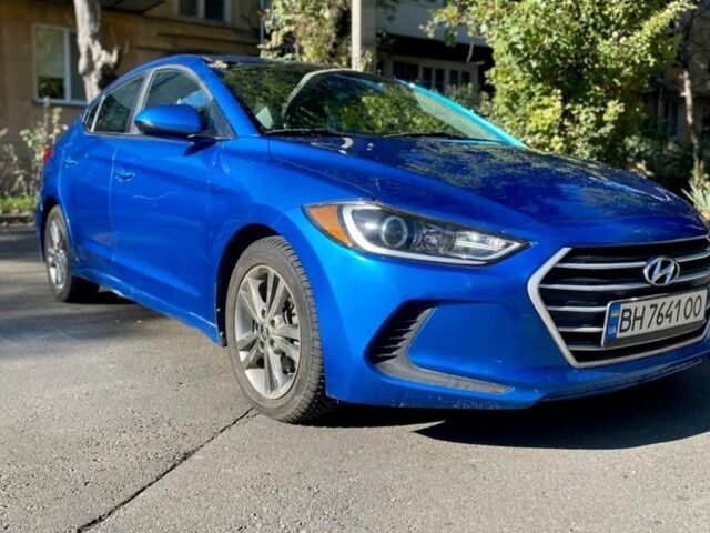 Синій Хендай Елантра, об'ємом двигуна 2 л та пробігом 94 тис. км за 12000 $, фото 1 на Automoto.ua