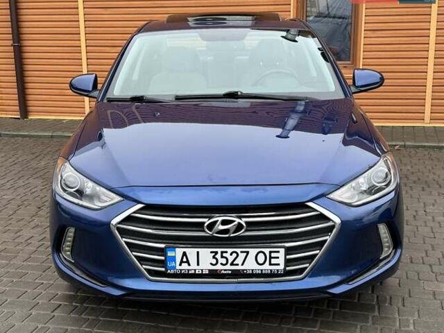 Синій Хендай Елантра, об'ємом двигуна 2 л та пробігом 56 тис. км за 11500 $, фото 1 на Automoto.ua