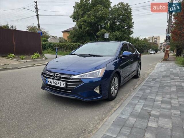 Синий Хендай Элантра, объемом двигателя 2 л и пробегом 98 тыс. км за 13500 $, фото 6 на Automoto.ua