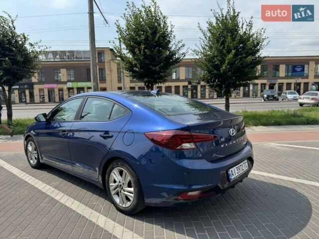 Синий Хендай Элантра, объемом двигателя 2 л и пробегом 150 тыс. км за 12900 $, фото 8 на Automoto.ua