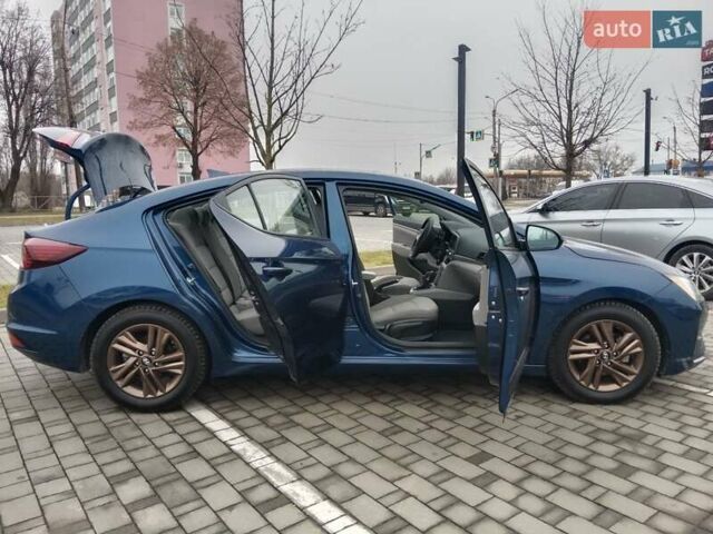 Синий Хендай Элантра, объемом двигателя 2 л и пробегом 59 тыс. км за 13000 $, фото 21 на Automoto.ua