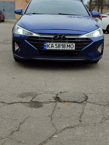 Синий Хендай Элантра, объемом двигателя 2 л и пробегом 68 тыс. км за 14300 $, фото 6 на Automoto.ua