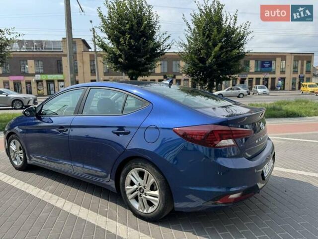 Синий Хендай Элантра, объемом двигателя 2 л и пробегом 150 тыс. км за 12900 $, фото 6 на Automoto.ua