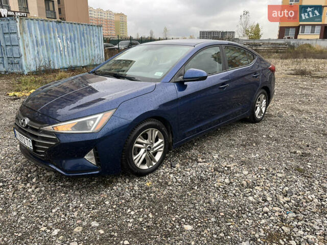 Синий Хендай Элантра, объемом двигателя 2 л и пробегом 144 тыс. км за 13500 $, фото 5 на Automoto.ua