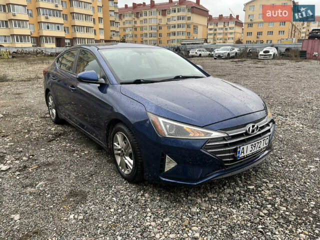 Синий Хендай Элантра, объемом двигателя 2 л и пробегом 144 тыс. км за 13500 $, фото 6 на Automoto.ua