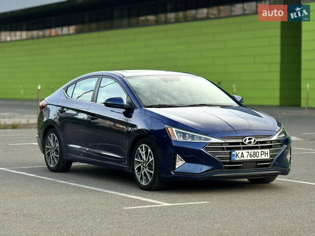 Хендай Элантра 2020 в Киеве на Automoto.ua Синий Хендай Элантра, объемом двигателя 2 л и пробегом 48 тыс. км за 14300 $, фото 5 на Automoto.ua