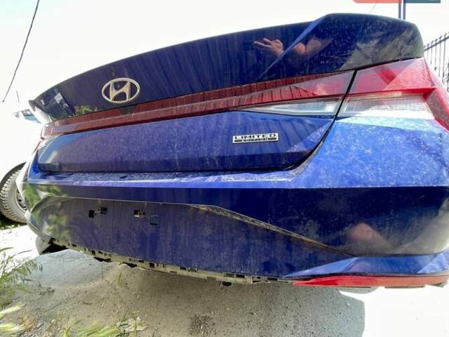 Синий Хендай Элантра, объемом двигателя 2 л и пробегом 83 тыс. км за 8900 $, фото 8 на Automoto.ua