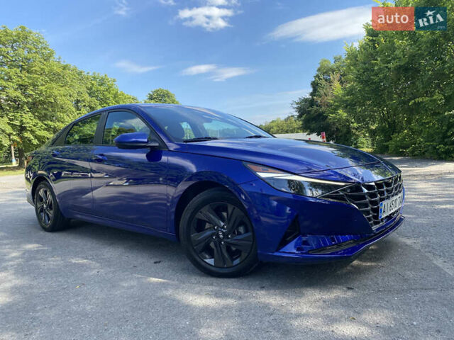Синий Хендай Элантра, объемом двигателя 1.98 л и пробегом 79 тыс. км за 17999 $, фото 5 на Automoto.ua