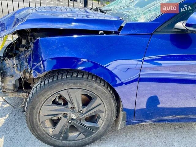 Синий Хендай Элантра, объемом двигателя 2 л и пробегом 83 тыс. км за 8900 $, фото 14 на Automoto.ua