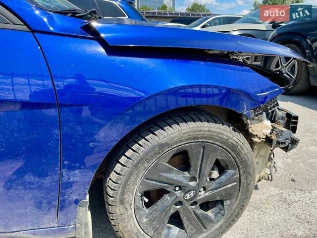Синий Хендай Элантра, объемом двигателя 2 л и пробегом 83 тыс. км за 8900 $, фото 6 на Automoto.ua