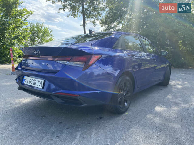 Синий Хендай Элантра, объемом двигателя 1.98 л и пробегом 79 тыс. км за 17999 $, фото 8 на Automoto.ua