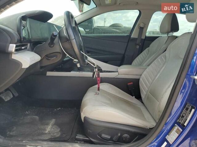 Синий Хендай Элантра, объемом двигателя 2 л и пробегом 133 тыс. км за 2000 $, фото 6 на Automoto.ua