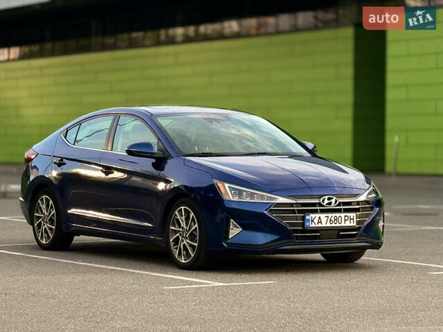 Хендай Элантра 2020 в Киеве на Automoto.ua Синий Хендай Элантра, объемом двигателя 2 л и пробегом 48 тыс. км за 14300 $, фото 3 на Automoto.ua