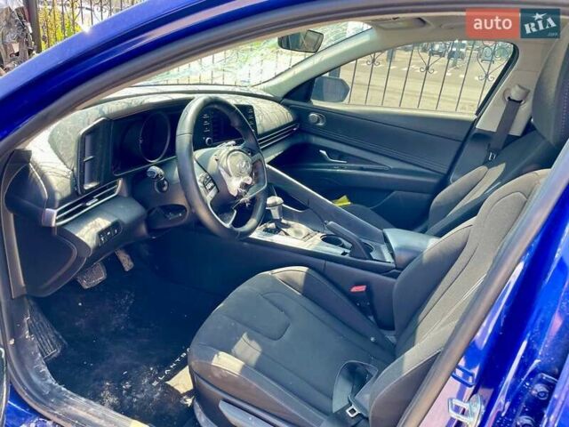 Синий Хендай Элантра, объемом двигателя 2 л и пробегом 83 тыс. км за 9800 $, фото 19 на Automoto.ua
