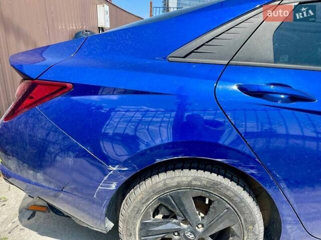 Синий Хендай Элантра, объемом двигателя 2 л и пробегом 83 тыс. км за 8900 $, фото 7 на Automoto.ua