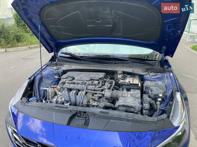 Синий Хендай Элантра, объемом двигателя 1.98 л и пробегом 79 тыс. км за 17750 $, фото 23 на Automoto.ua
