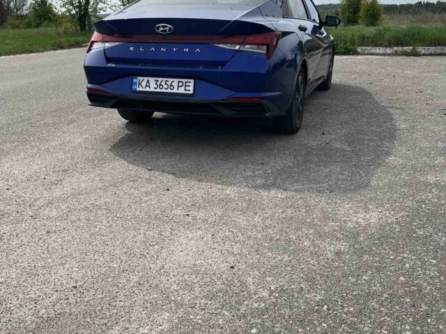 Синий Хендай Элантра, объемом двигателя 2 л и пробегом 45 тыс. км за 16900 $, фото 7 на Automoto.ua