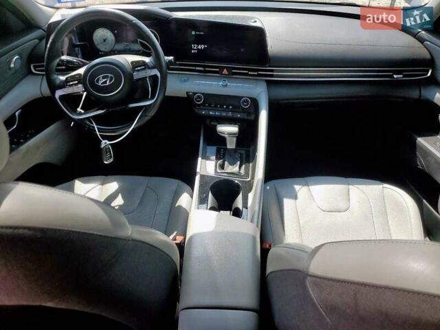 Синий Хендай Элантра, объемом двигателя 2 л и пробегом 107 тыс. км за 3900 $, фото 7 на Automoto.ua