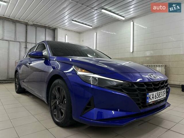 Хендай Элантра 2021 в Сумах на Automoto.ua Синий Хендай Элантра, объемом двигателя 1.58 л и пробегом 136 тыс. км за 17999 $, фото 10 на Automoto.ua