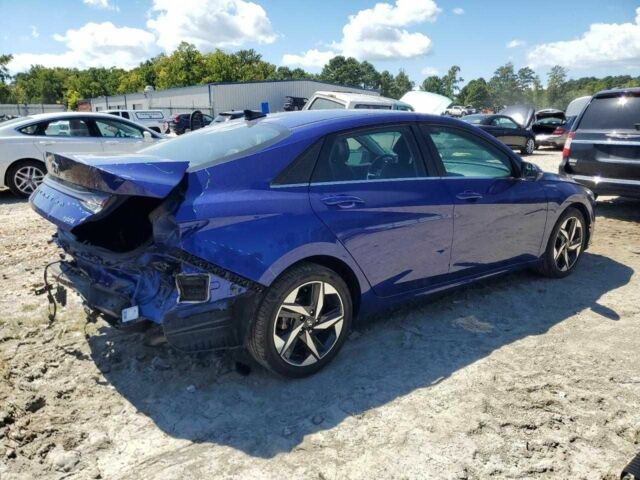 Синий Хендай Элантра, объемом двигателя 1.6 л и пробегом 54 тыс. км за 5100 $, фото 2 на Automoto.ua