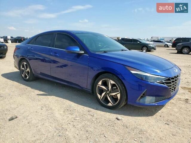 Синий Хендай Элантра, объемом двигателя 2 л и пробегом 107 тыс. км за 3900 $, фото 3 на Automoto.ua