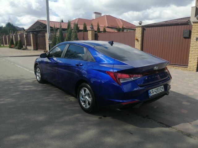 Синий Хендай Элантра, объемом двигателя 2 л и пробегом 21 тыс. км за 19900 $, фото 7 на Automoto.ua