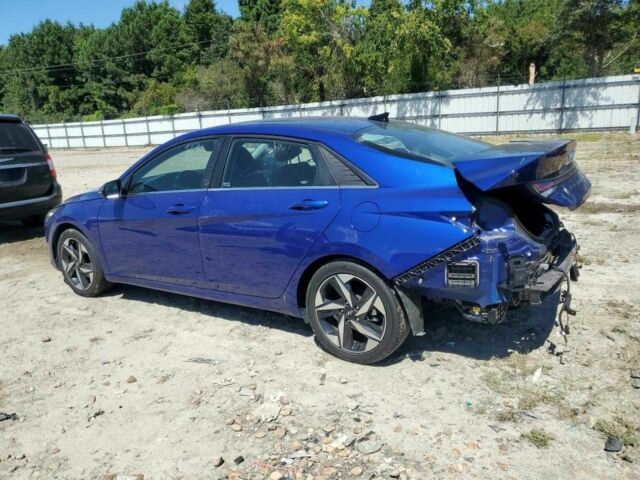 Синий Хендай Элантра, объемом двигателя 1.6 л и пробегом 54 тыс. км за 5100 $, фото 1 на Automoto.ua