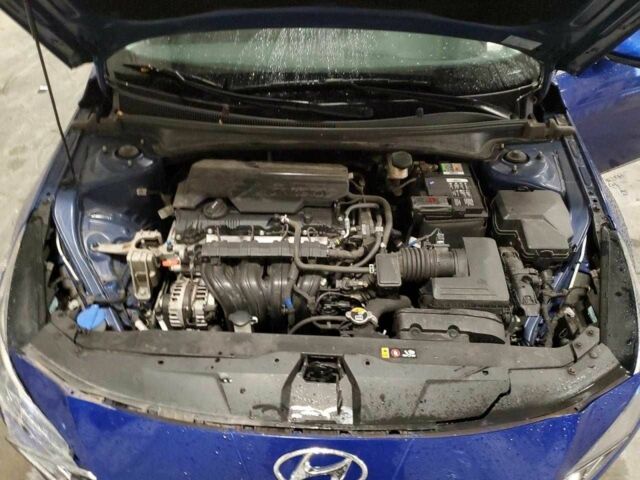 Синий Хендай Элантра, объемом двигателя 2 л и пробегом 92 тыс. км за 3800 $, фото 10 на Automoto.ua