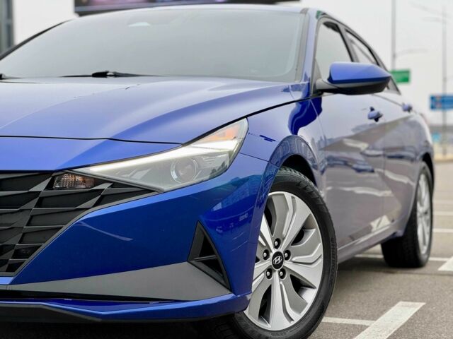 Синий Хендай Элантра, объемом двигателя 2 л и пробегом 109 тыс. км за 16500 $, фото 3 на Automoto.ua