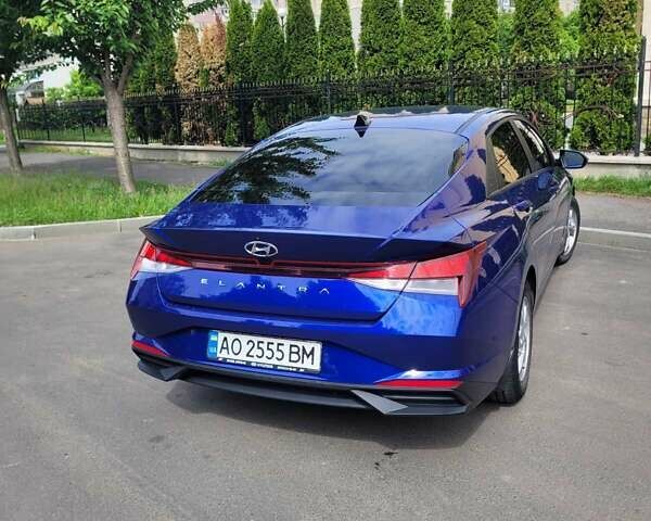 Синий Хендай Элантра, объемом двигателя 1.59 л и пробегом 62 тыс. км за 18300 $, фото 2 на Automoto.ua