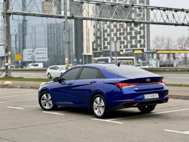 Синий Хендай Элантра, объемом двигателя 2 л и пробегом 109 тыс. км за 16500 $, фото 9 на Automoto.ua