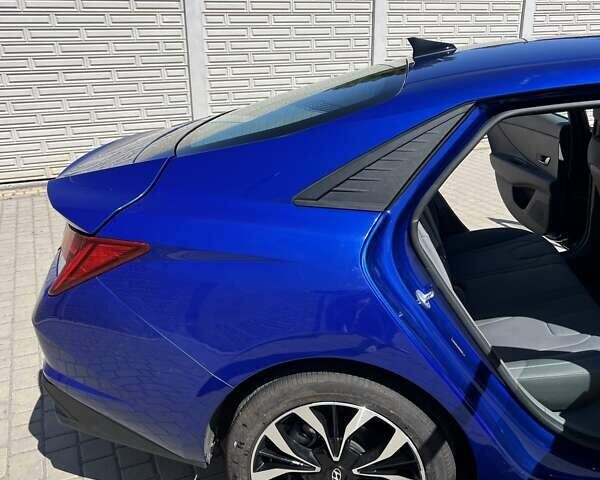 Синий Хендай Элантра, объемом двигателя 2 л и пробегом 39 тыс. км за 19500 $, фото 16 на Automoto.ua