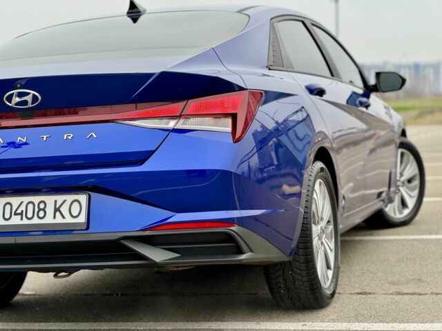 Синий Хендай Элантра, объемом двигателя 2 л и пробегом 109 тыс. км за 16500 $, фото 5 на Automoto.ua