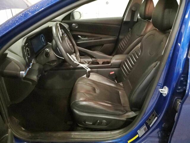 Синий Хендай Элантра, объемом двигателя 2 л и пробегом 92 тыс. км за 3800 $, фото 6 на Automoto.ua