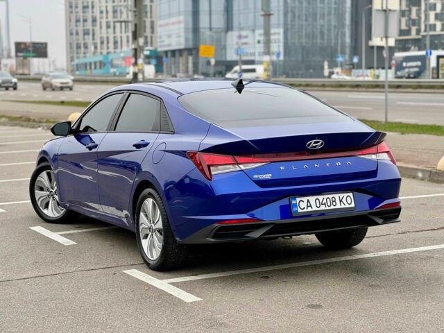 Синий Хендай Элантра, объемом двигателя 2 л и пробегом 109 тыс. км за 16500 $, фото 10 на Automoto.ua