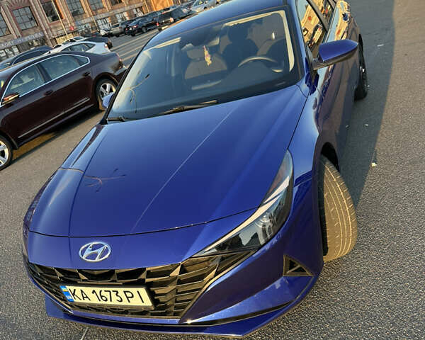 Синій Хендай Елантра, об'ємом двигуна 2 л та пробігом 57 тис. км за 19800 $, фото 2 на Automoto.ua